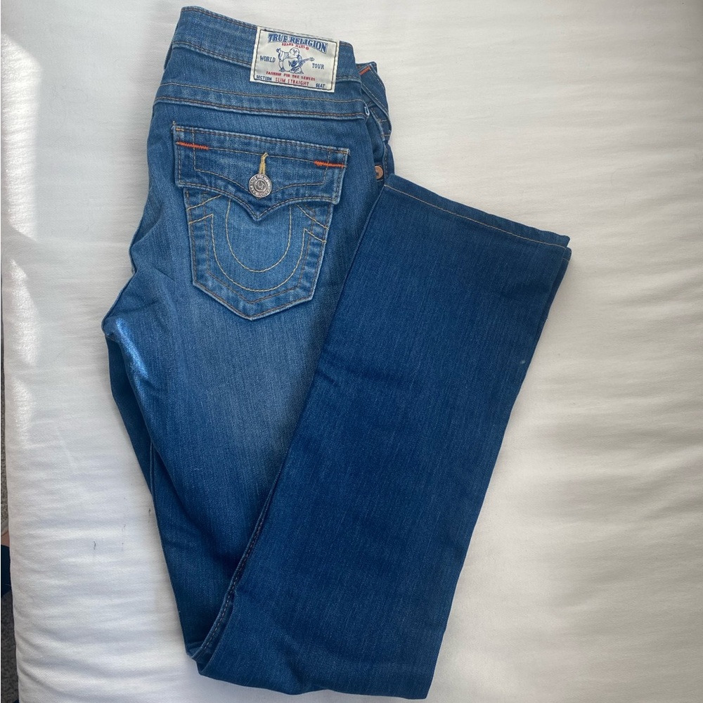 True Religion Slim Straight Denim